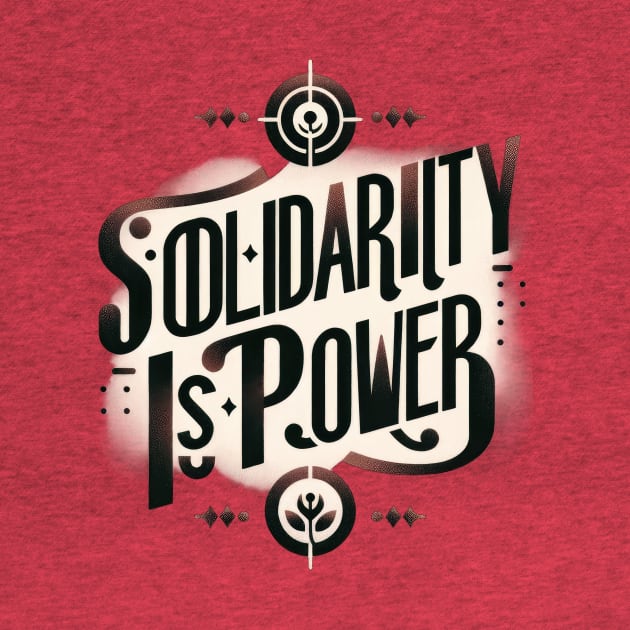 Solidarity Is Power Merchandise by Voices of Labor